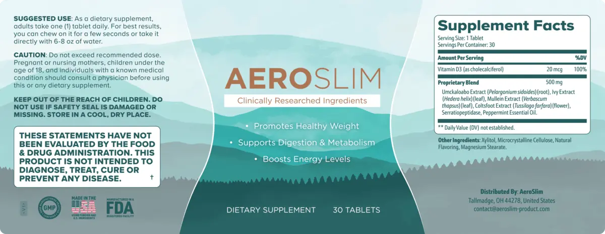 AeroSlim-Ingredients